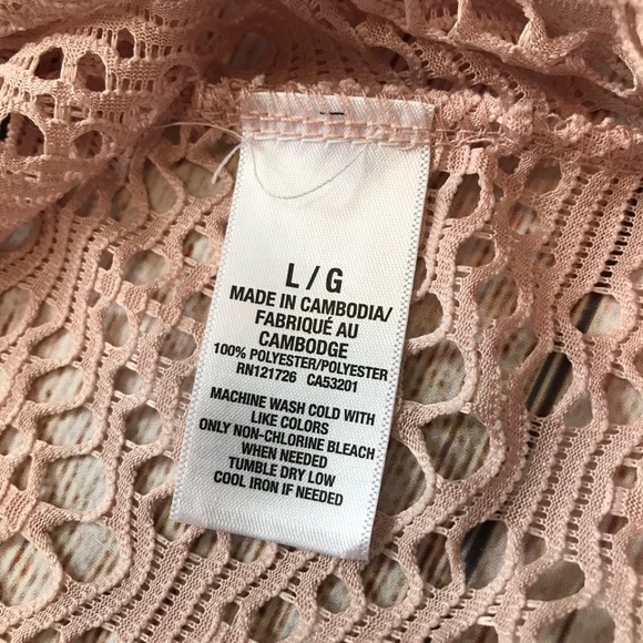 🌻 2 for $10 NWT Aeropostale Mesh Crop Tank Size L - Picture 5 of 7